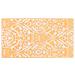 Tappeto Da Esterni Arancione E Bianco 160x230 Cm In Pp - Foto miniatura 3