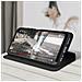 Custodia Samsung Galaxy A22 5g Portafoglio Funzione Supporto Video Nera - Foto miniatura 3