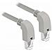 85858 Cavo Di Rete Grigio 0,5 M Cat5e Sf /utp [s-ftp] (Cat5e Network Cable, Angled Down /angled Down, 0.5m - - Foto miniatura 1