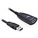 USB 3.0 5m, 3.0, Maschio / femmina, 5m, Windows 2000 / XP / Vista / 7, Bolla - Foto miniatura 2