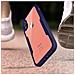 Cover Iphone Xr Retro Plexiglass Fronte Polimero Rinforzata Bordo Blu - Foto miniatura 3