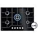 Piano Cottura KGG75362K a Gas 5 Fuochi Gas Colore Nero - Foto miniatura 1