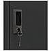 Armadietto Con Serratura Antracite 38x45x180 Cm In Acciaio - Foto miniatura 9
