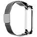Cinturino 686 Originale Magnetic Steel Per Xiaomi Mi Band 5 - 6 Silver - Foto miniatura 3