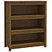 Libreria Marrone Miele 80x35x97 Cm In Legno Massello Di Pino - Foto miniatura 2