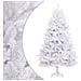 Albero Di Natale Artificiale Incernierato Con Base Bianco 240cm - Foto miniatura 1