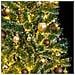 Albero Di Natale Artificiale Con 300 Led Palline E Neve 210 Cm - Foto miniatura 3