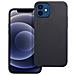 Custodia Tpu Silicone Cover Case Per Apple Iphone 12 - 12 Pro Black - Foto miniatura 1