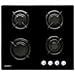 Piano Cottura ACGI 4060 BK a Gas 4 Fuochi Gas Colore Nero - Foto miniatura 1