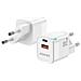 Asch-20w2p002-w Caricabatterie Per Dispositivi Mobili Universale Bianco Ac Ricarica Rapida Interno - Foto miniatura 2