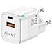 Asch-20w2p002-w Caricabatterie Per Dispositivi Mobili Universale Bianco Ac Ricarica Rapida Interno - Foto miniatura 3