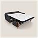 Edgar Divano letto matrimoniale in tessuto felis impermeabile T03 180 cm (mat. 140x197) antracite - Foto miniatura 2