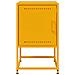 Comodini 2 Pz Giallo Senape 36x39x60,5 Cm In Acciaio - Foto miniatura 4