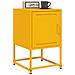Comodini 2 Pz Giallo Senape 36x39x60,5 Cm In Acciaio - Foto miniatura 8