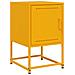 Comodini 2 Pz Giallo Senape 36x39x60,5 Cm In Acciaio - Foto miniatura 10
