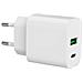 Caricatore USB-A + USB-C Universale 20W Fast Charge Tech - Foto miniatura 1