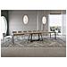 Tavolo allungabile 90x200/460 cm Booster quercia natura gambe antracite - Foto miniatura 4