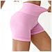 Shorts A Vita Alta Peach Lift L - Foto miniatura 3