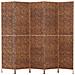 Divisorio Ambienti 5pannelli Marrone 205x180cm Giacinto D'acqua - Foto miniatura 3