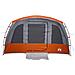 Tenda Familiare a Tunnel per 8 Persone Grigia Impermeabile - Foto miniatura 4