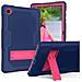 Custodia Elegante Con Supporto Per Samsung Galaxy Tab A8 10.5"" 2021 - Blu Notte - Foto miniatura 1