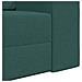 Divano Letto Pavimento 2-in-1 Verde Scuro 245x150x60.5 cm Tessuto - Foto miniatura 9