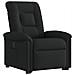 Poltrona Alzapersona Reclinabile Nera in Tessuto - Foto miniatura 3