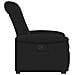 Poltrona Alzapersona Reclinabile Nera in Tessuto - Foto miniatura 5