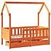 Giroletto per Bambini con Cassetti 80x170cm Legno Massello Pino - Foto miniatura 3