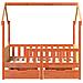 Giroletto per Bambini con Cassetti 80x170cm Legno Massello Pino - Foto miniatura 4