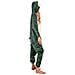 Pigiama Da Donna Tuta Kigurumi Costume Onesie Snorlax Pokemon 155-165 M - Foto miniatura 3