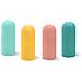 Set Da 10 Manicotti In Silicone A Prova Di Perdite Per Flaconi - Essenziali Da Viaggio Pink - Foto miniatura 2