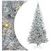 Albero di Natale con 300 LED con supporto Argento 240 cm PET - Foto miniatura 1