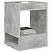 Tavolino 2 pcs Grigio cemento 40 x 40 x 56 cm Legno multistrato - Foto miniatura 3