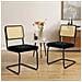 Set Da 2 Sedie Dai Un Nuovo Stile Ai Tuoi Pasti Con Comfort Raffinato, Nero - Foto miniatura 6