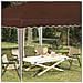 Tenda per feste a pop-up 575 x 290 x 245 cm Marrone - Foto miniatura 3