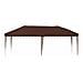 Tenda per feste a pop-up 575 x 290 x 245 cm Marrone - Foto miniatura 5