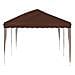 Tenda per feste a pop-up 575 x 290 x 245 cm Marrone - Foto miniatura 6