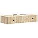 Tavolino da Parete Laterale Rovere Sonoma 87,5 x 34,5 x 17 cm - Foto miniatura 2