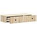 Tavolino da Parete Laterale Rovere Sonoma 87,5 x 34,5 x 17 cm - Foto miniatura 3