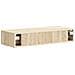 Tavolino da Parete Laterale Rovere Sonoma 87,5 x 34,5 x 17 cm - Foto miniatura 6