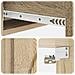 Tavolino da Parete Laterale Rovere Sonoma 87,5 x 34,5 x 17 cm - Foto miniatura 7
