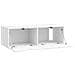 Mobile Porta TV da Muro Bianco Lucido 98 x 41 x 30 cm - Foto miniatura 3