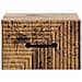 Mobiletto da notte a muro 2 pcs Legno antico 34,5 x 33 x 20 cm - Foto miniatura 5