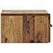 Mobiletto da notte a muro 2 pcs Legno antico 34,5 x 33 x 20 cm - Foto miniatura 6