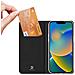 Skin Pro Custodia Con Coperchio Pieghevole Per Iphone 14 Plus, Nera - Foto miniatura 2