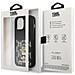 Custodia Karl Lagerfeld Karlimals Cardslot Per Iphone 13 Pro Max - Nera - Foto miniatura 1