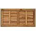Piano del tavolo Rettangolare Legno di teak solido Naturale - Foto miniatura 5