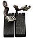 Spazzole di carbone per Black & Decker 5098A Tipo 1 - 6 x 10 x 24 mm - coppia - Foto miniatura 1