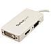 Adattatore Mini DisplayPort a HDMI, DVI & VGA - Convertitore mDP / Thunderbolt per macbook 3 in 1 - Bianco - Foto miniatura 2